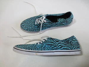 unisex VANS Sneaker low women US10 men US8,5 42,5 Animal Tiger schwarz türkis/6 - Bild 1 von 5