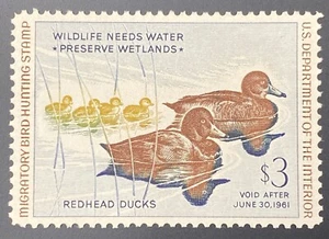 RW27 1960 $3 PSE Certified Superb 98 Mint OGnh Multicolored - Picture 1 of 4