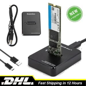 Dual Protocol SATA/NVME M.2 SSD Case USB 3.1 Gehäuse-Adapter Docking Station DE - Bild 1 von 18