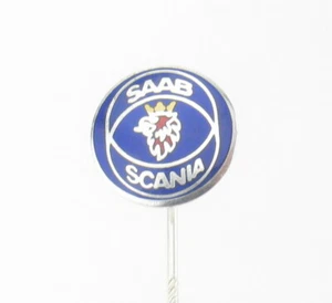 SAAB SCANIA Anstecknadel Pin 13 mm Schweden Auto LKW Truck Sporrong Emaille Car - Picture 1 of 4