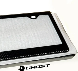 The Ultimate True Carbon Fiber License Plate Frame Luxury & Strength + Screws - Picture 1 of 5
