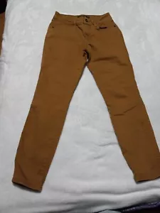 Prana Jeans Womens 2/26 Gray Denim Low Rise Organic Cotton Skinny Meas 25x24 - Picture 1 of 14
