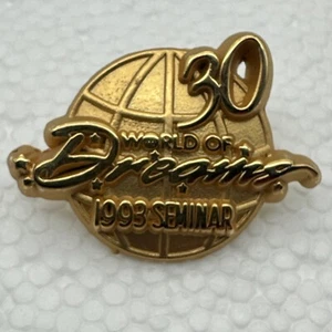 AAB- 1993 GOLD-TONE SEMINAR 30 WORLD OF DREAMS PIN #310 - Picture 1 of 5