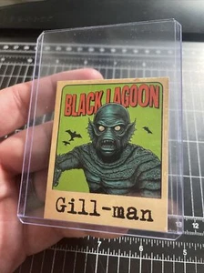 Gill-man Creature Of The Black Lagoon 1940s Cigarette Style Horror Custom Card - Picture 1 of 2