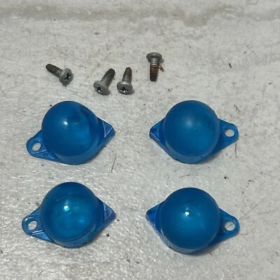 Ford Torino Ranchero 1968-69 velocímetro racimo luz azul y difusores cuatro Foto 1 de 4