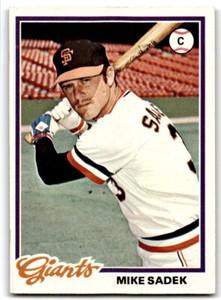 1978 Topps #8 Mike Sadek