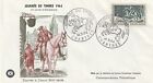 FRANCE 1964 FDC JOURNEE DU TIMBRE CHARTRES YT 1406