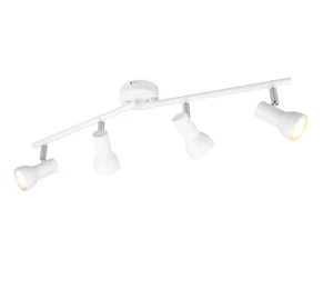 Reality Deckenstrahler 4er Spot Cantar weiß matt GU10 Deckenlampen & - Bild 1 von 3