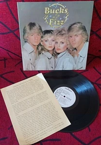 BUCKS FIZZ ** Same ** 1981 SPAIN PROMO LP w/ INFO SHEET - Picture 1 of 5