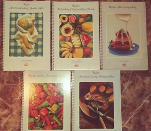 LOT 5 TIME LIFE BOOKS Foods Of The World Spiral Bound Cookbooks - Bild 1 von 2
