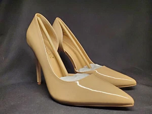 Shoedazzle Annakay spitz zulaufender Pumps Schuhgröße 6,5 beige - Bild 1 von 17