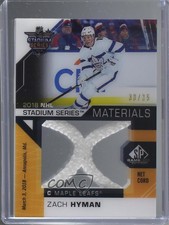 2018-19 Upper Deck SP Game Used Stadium Series Material Net Cord /35 Zach Hyman