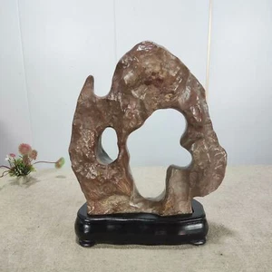 China Natural stone Mountain stones Bonsai Suiseki lingbi stone 灵璧石 21726 - Picture 1 of 3