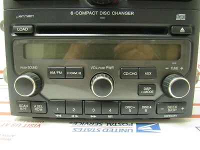 Radio piloto Honda 2006 2007 2008 con calefacción aire acondicionado controles de clima OEM Foto 1 de 4