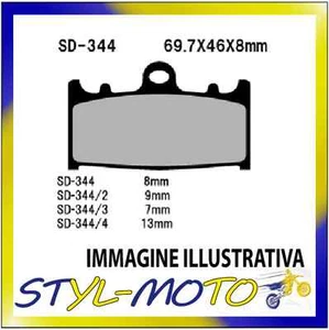 Front Semi-Sintered Brake Pads Kawasaki VN 2000 Vulcan 2008 - Picture 1 of 1