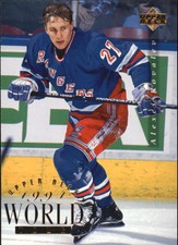 1994-95 Upper Deck Rangers Hockey Card #567 Alexei Kovalev WT