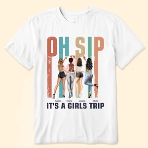 Its A Girls Trip Personalized Shirt_sdb_52 - Picture 1 of 4