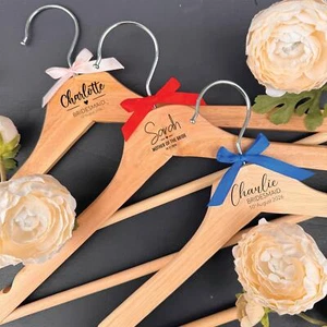 Appendiabiti abito da sposa | Inciso ricordo sposa damigella d'onore ragazza fiore - Foto 1 di 5