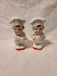 Vintage 50er Jahre TAPPAN Werbung KÖCHE Salz & Pfeffer S&P Streuer Set MCM JAPAN - Bild 1 von 17