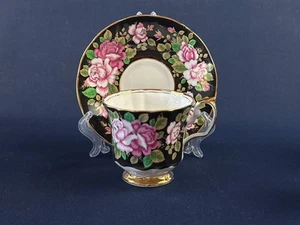 Mid Century Modern ELIZABETHAN Fine Bone China Tasse & Untertasse um 1960+ England - Bild 1 von 6