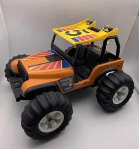 Vintage 1981 Tonka Jeep 4x4 Baja Dune Buggy Orange Pressed Steel 80s  *Untested* - Picture 1 of 19