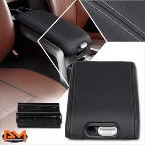 For 09-14 F150/Mark LT Front Center Console Vinyl Cap Cover Armrest Lid Latch - Picture 1 of 6