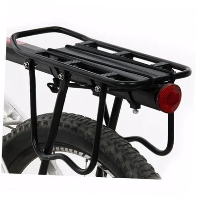  Portabicicletas Trasero Ajustable Aleación de Aluminio Portabicicletas con Reflector BK431  Foto 1 de 4