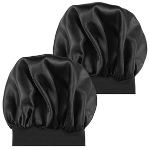 Turbante suave para mujer Gorros Cabello Rizado Ala Ancha Miss Dormir para - Imagen 1 de 9