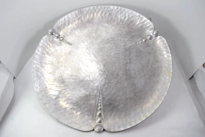 Aluminum Hand wrought Laird Argental tray - Picture 1 of 7