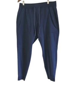 Lululemon ABC Jogger Shorter 28" Warpstreme Pants Navy Blue Mens Size XL - Picture 1 of 8