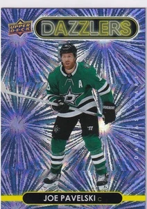 2021-22 Upper Deck Extended Series Dazzlers Purple JOE PAVELSKI #DZ-17 - Picture 1 of 1