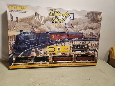 Juego Tren Eléctrico Bachmann Liberty Bell Especial Escala HO Nuevo En Caja Abierta  Foto 1 de 4