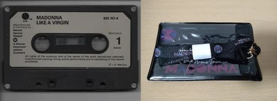 Madonna Like A Virgin Chromedioxide Cassette Version Rare !! - Image 1 of 4