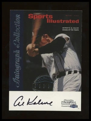 Colección de autógrafos Fleer Sports Illustrated Al Kaline 1999 Foto 1 de 2