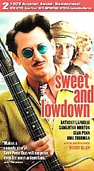 Sweet and Lowdown (VHS, 2000)