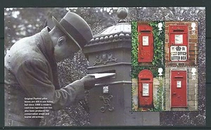 GRAN BRETAÑA 2009 BUZONES DE CORREO DE PRESTIGIO PANEL FOLLETO SIN MONTAR COMO NUEVO, SIN MONTAR O NUNCA MONTADO - Imagen 1 de 1