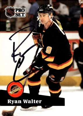 Ryan Walter - Signed 1991-92 Pro Set Card #504 - Image 1 of 2