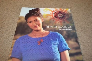 MIRASOL knitting yarn pattern book 28 Asikita by Jane Ellison - Picture 1 of 1