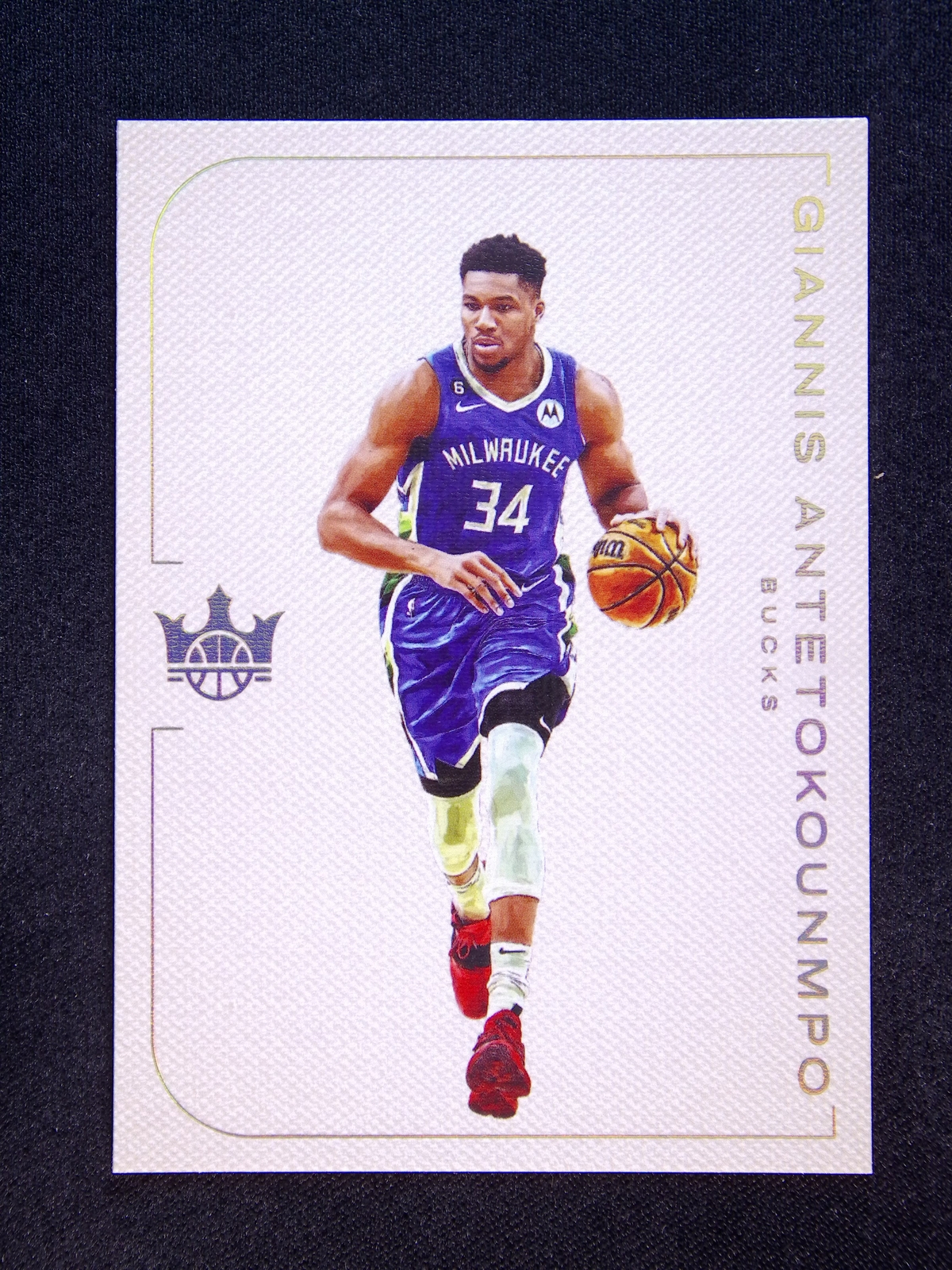 2022-23 Panini Court Kings Giannis Antetokounmpo Blank Slate SSP Case Hit