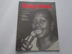 LIVING BLUES MAGAZINE - No. 17 - SUMMER 1974 - ESTHER PHILLIPS, HOUSTON STACKHOU - Picture 1 of 4