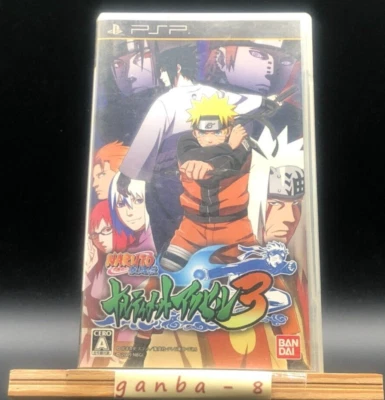 Naruto Shippuden: Ultimate Ninja Heroes 3 (Sony PSP,2009) from japan - Image 1 of 4