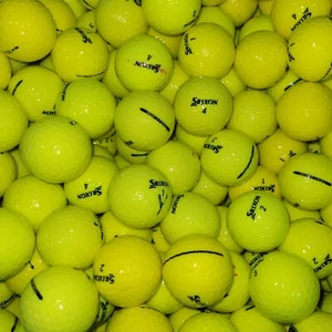 24 pelotas de golf Srixon amarillas de sensación suave usadas - grado 4A AAAA - Imagen 1 de 5