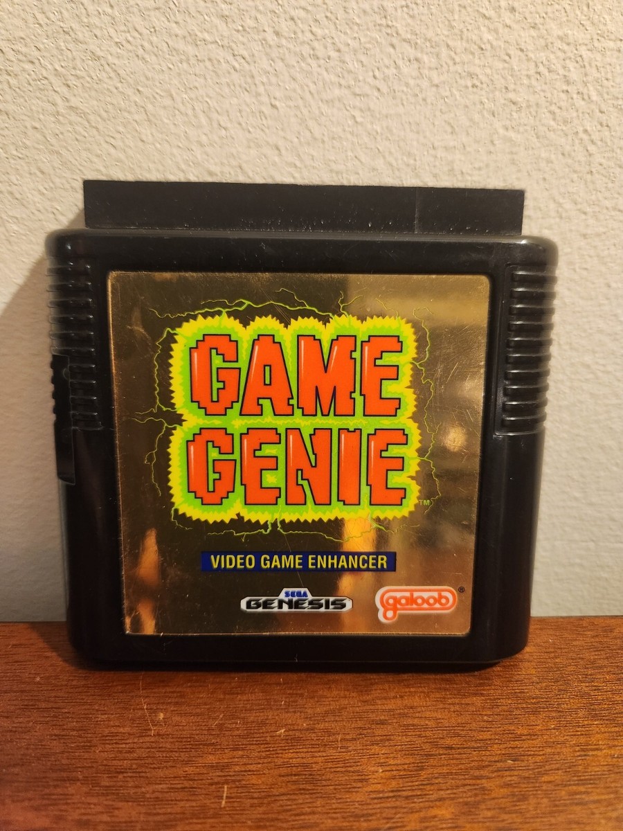GAME GENIE【中古美品・完品・genesis北米版】 SEGA GENESIS GAME GENIE WITH BOX 1992 (WORKS READ
