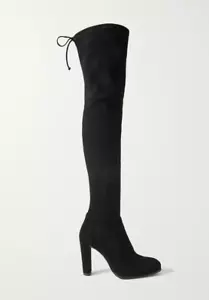 Stuart Weitzman Highland Over the Knee Suede Boots Womens 9 OTK - Picture 1 of 17
