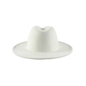 Good Vibes 47x38cm Luna Fedora Hat Summer/Beach Sun Protection Head Cap Cream - Picture 1 of 3