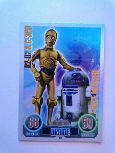 Star Wars - Topps Force Attax Serie 1 - 183 Force Meister R2D2 & C3PO - Bild 1 von 2