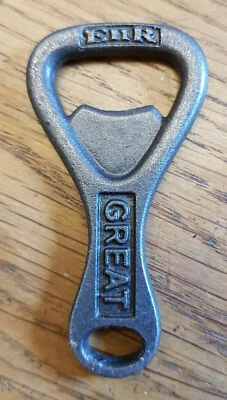 Cast Iron Antique Retro Style Hand Held Bottle Opener GREAT BRITAIN - Image 1 of 4