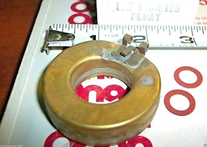 CARTER tri-fuel P2316 CARBURETOR FLOAT & GASKET ONAN 143-0105 143-0209  - Picture 1 of 2