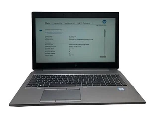 HP ZBOOK 15 G6 i7 2.6GHz 32GB RAM 512GB SSD--GRADE D - Picture 1 of 8