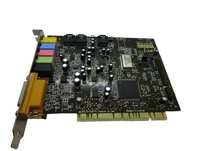CREATIVE CT4830 SOUND BLASTER LIVE SOUND KARTE PCI  # GK8501 - Image 1 of 2